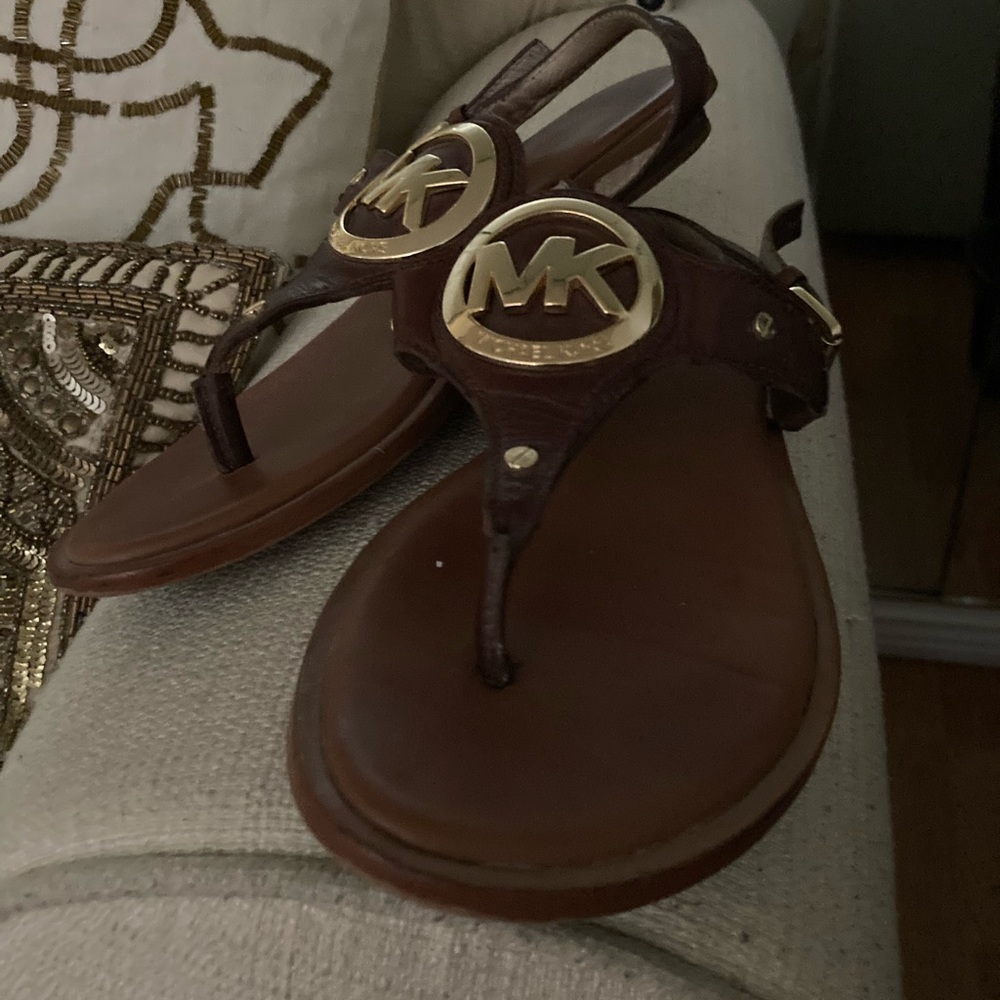 Michael Kors sandals 5 1/2 used $ 35.00